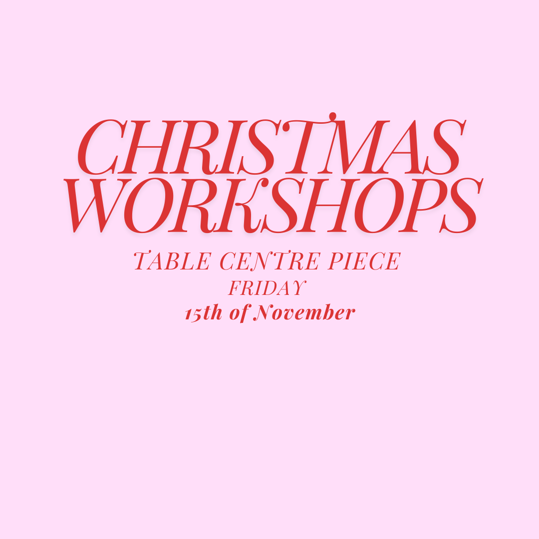 TABLE CENTRE Workshop - 15/11/2024