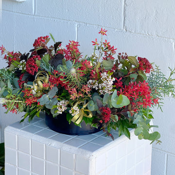 Native Christmas Table Bowl