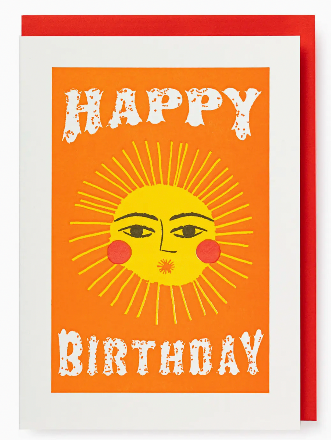 Happy Birthday Sun Card