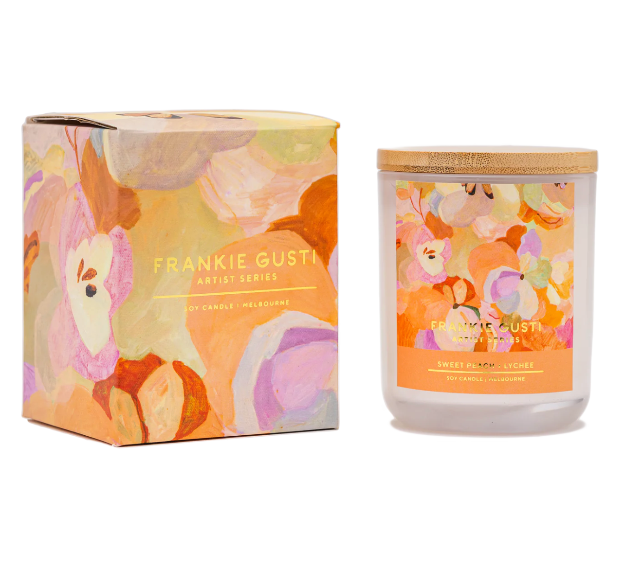 FRANKIE GUSTI ARTIST SERIES - Sweet Peach & Lychee